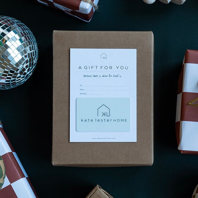 kate lester HOME Gift Card